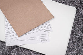 Galen Leather Co. Leather Notebook - Tomoe River Paper - B6 Crazy Horse Brown