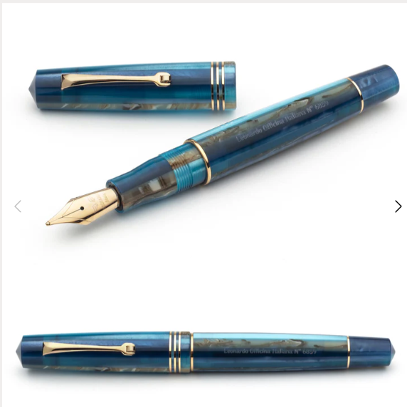Leonardo Momento Zero - Blue Hawaii Gold Trim