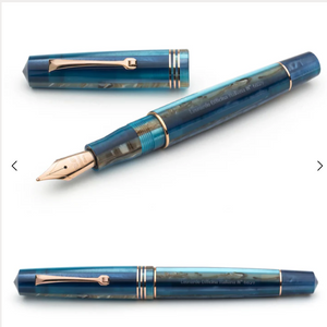 Leonardo Momento Zero - Blue Hawaii Rose Gold Trim