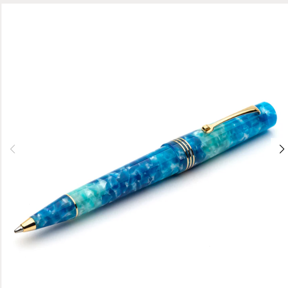Leonardo Momento Zero - Aloha Gold Trim Ballpoint