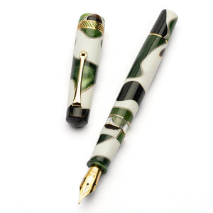 Leonardo Momento Magico - Leaf Green Gold Trim
