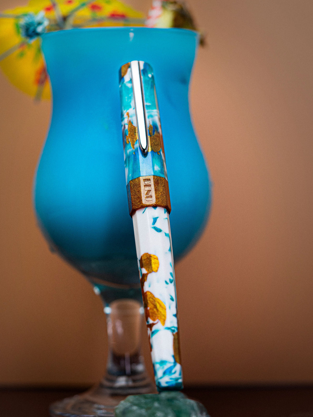 BENU Euphoria - Blue Hawaiian Fountain Pen