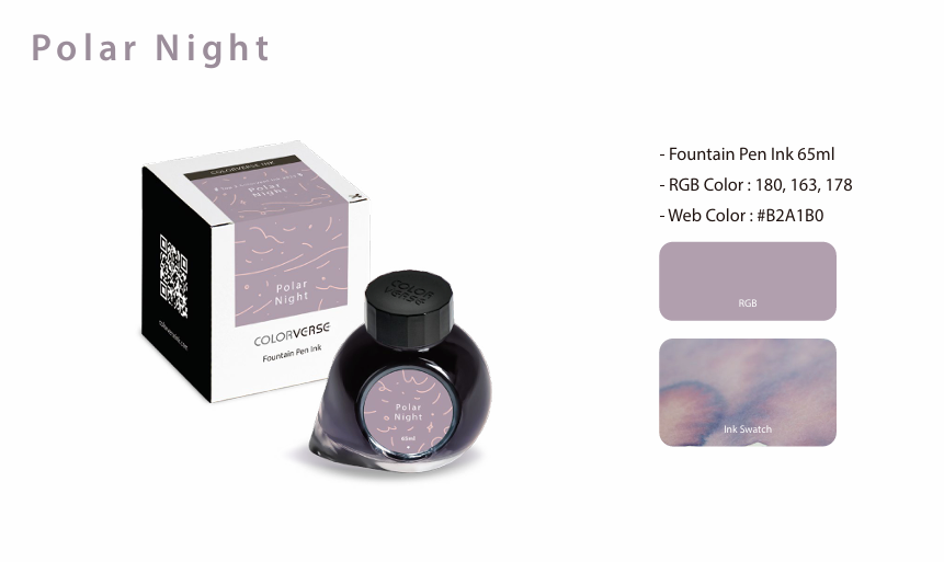 Colorverse 2025 Colorvent Calendar - Top 3 Ink Polar Night