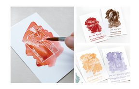 Colorverse Colorspace Ink Art Card - Wildflower Size B