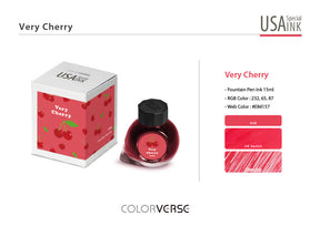 Colorverse USA Special Series Ink - Michigan-Very Cherry