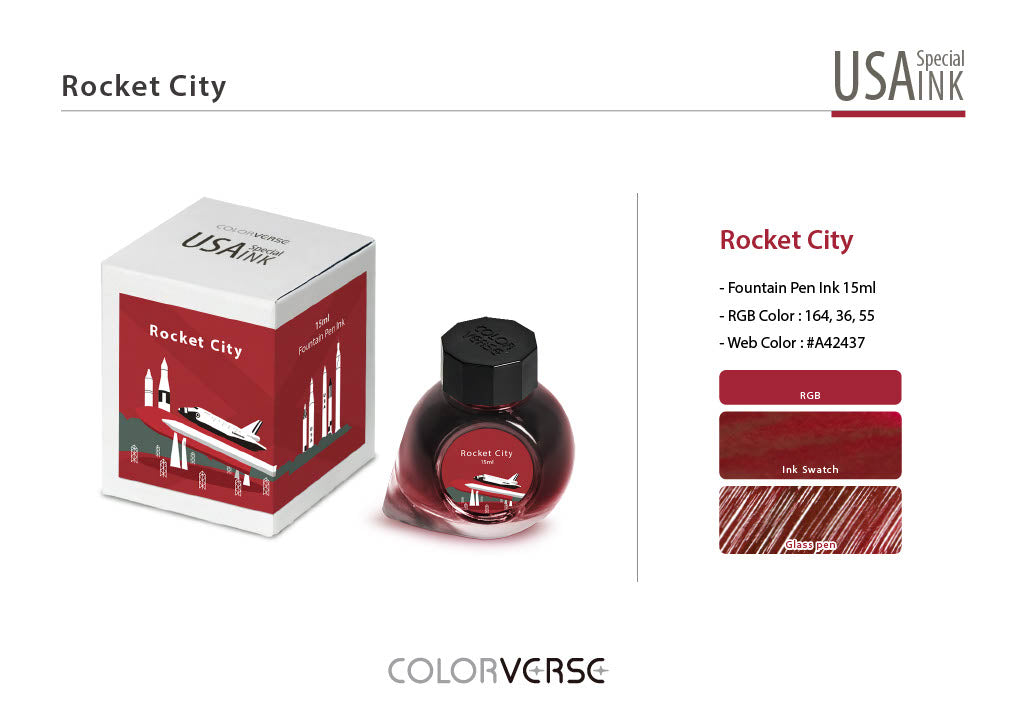 Colorverse USA Special Series Ink - Alabama-Rocket City