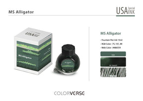 Colorverse USA Special Series Ink - Mississippi-MS Alligator