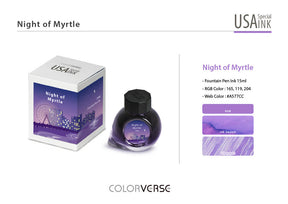 Colorverse USA Special Series Ink - South Carolina-Night of Myrtle