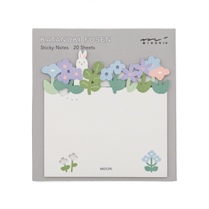 Midori Sticky Note Die cutting - Flower Garden