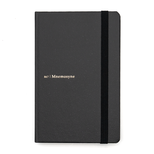 Mnemosyne A6 Hardcover Journal Notebook - Lined