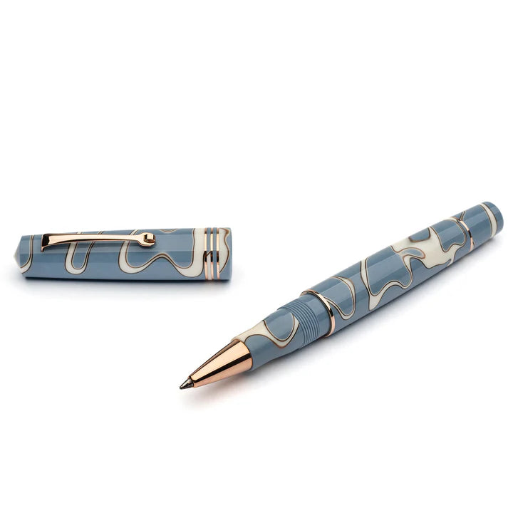 Leonardo Momento Zero - Nuvola Rose Gold Trim Rollerball