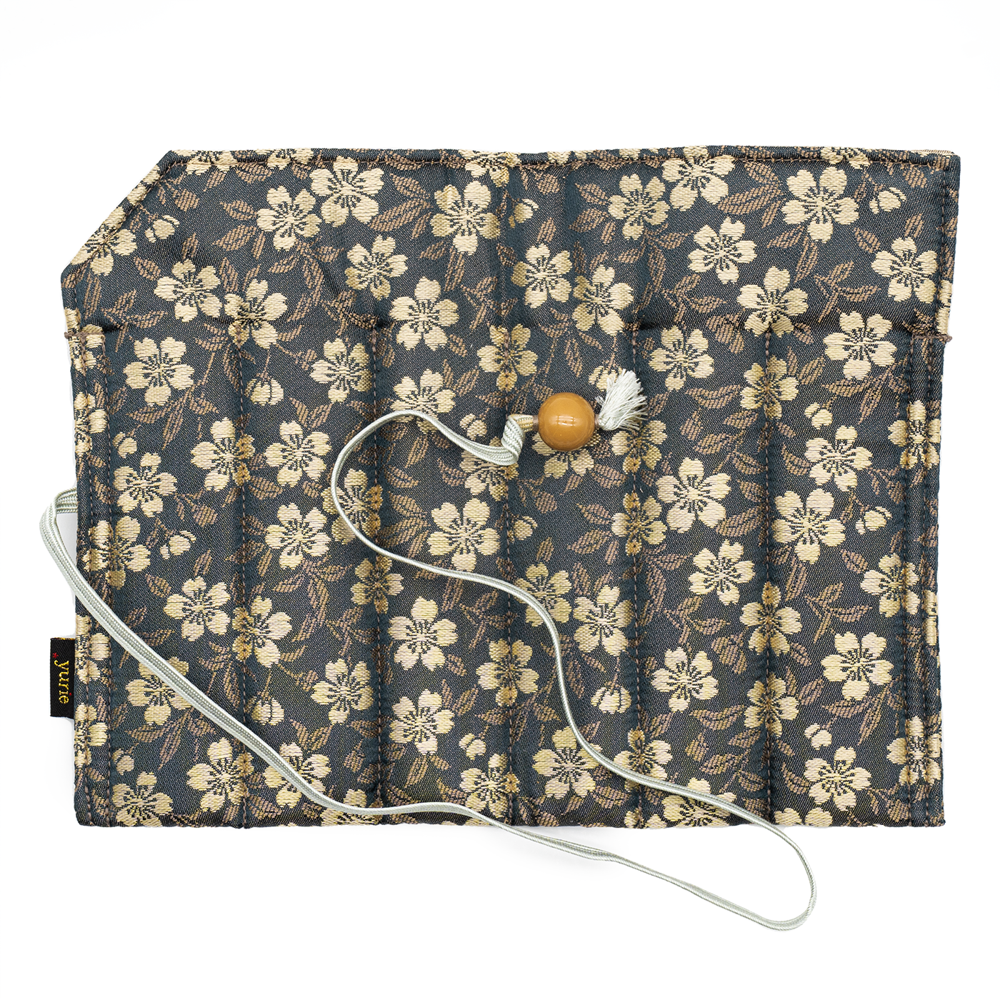 Yurie Pen case for 6 Pens - "Sakura (Cherry blossom)" Beige [#40]