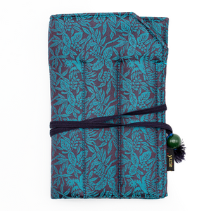 Yurie Pen case for 6 Pens - "Ho-o ( Phoenix) Blue #47