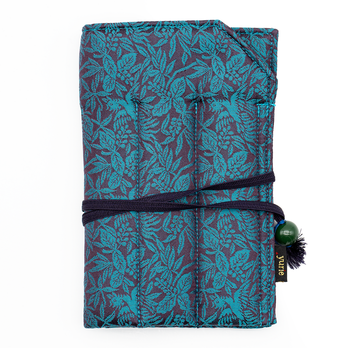 Yurie Pen case for 6 Pens - "Ho-o ( Phoenix) Blue #47