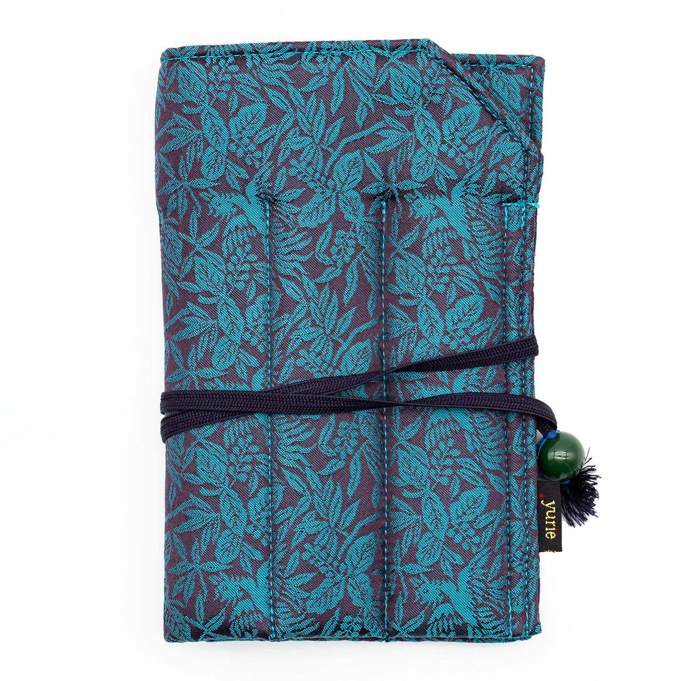 Yurie Pen case for 6 Pens - "Ho-o ( Phoenix) Blue #47