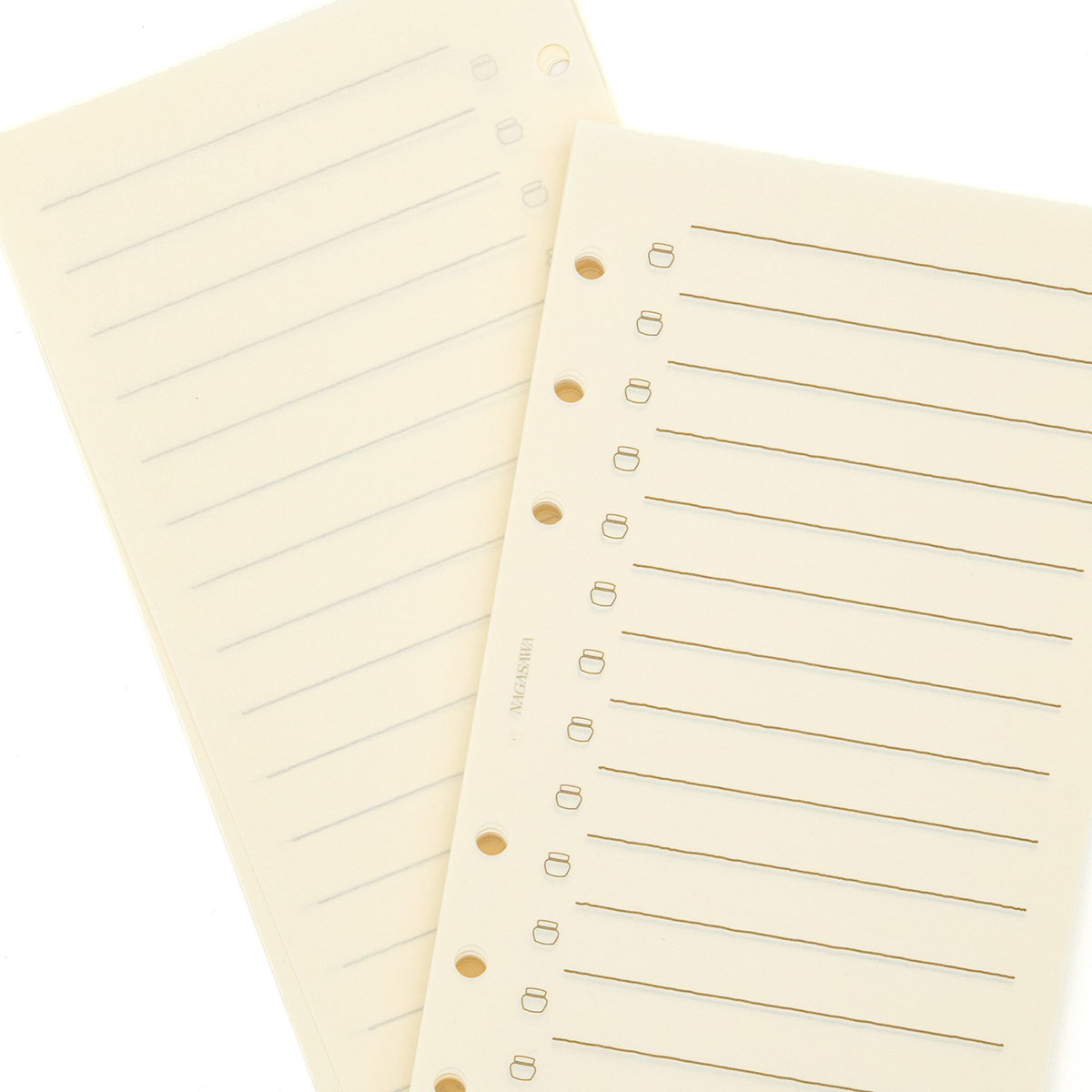 Nagasawa Bible Size Refill - Memorandum Ruled