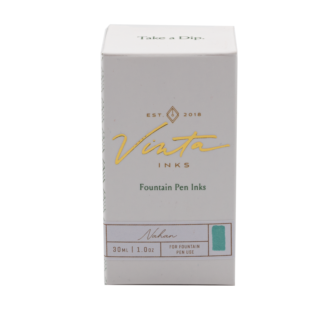Vinta Inks - The Awareness Project  - Solitary Teal - Nahan