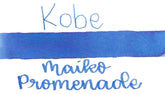 Kobe #85 Maiko Promenade Blue Ink