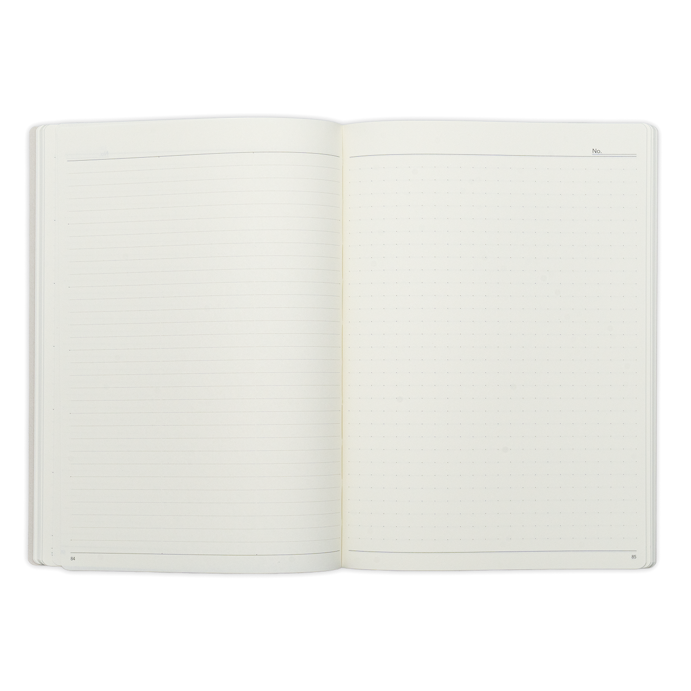 Nolty Asymmetry Notebook - A5 Gray