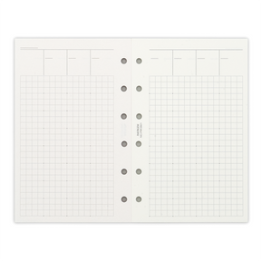 Nolty - Personal Organizer Mini 6 Size Refill - Weekly Free Diary