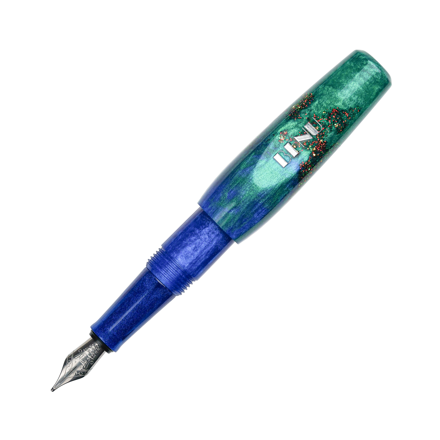 BENU Pixie Fountain Pen - Chrome Trim
