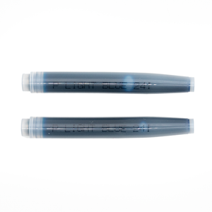 Platinum Preppy 2-Pack Cartridges - Light Blue