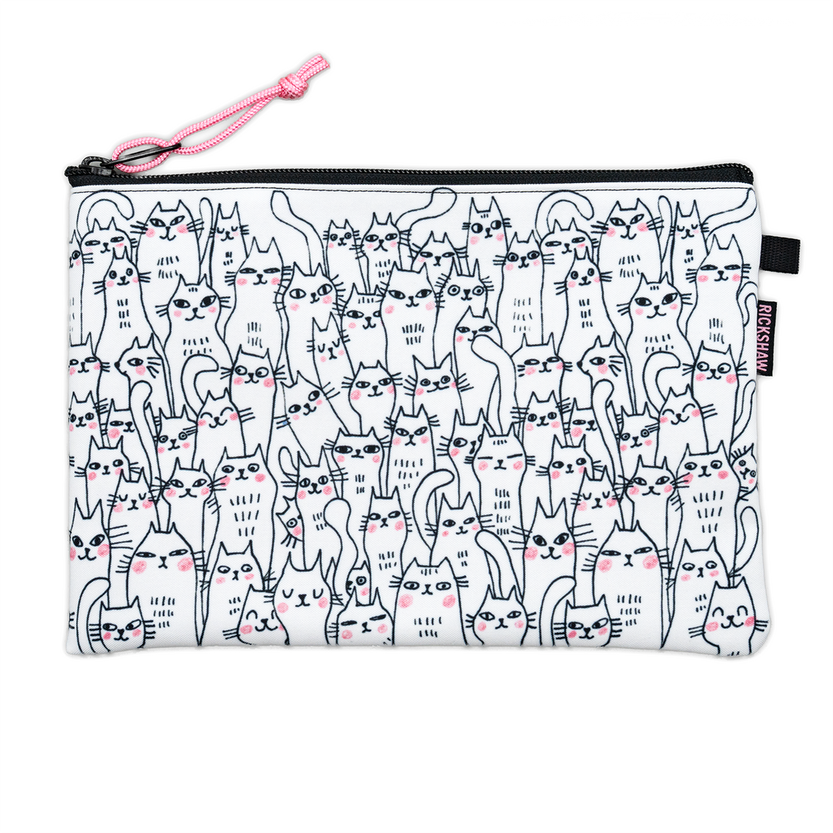 Rickshaw  Large Utility Case A5 - Doodle Cats