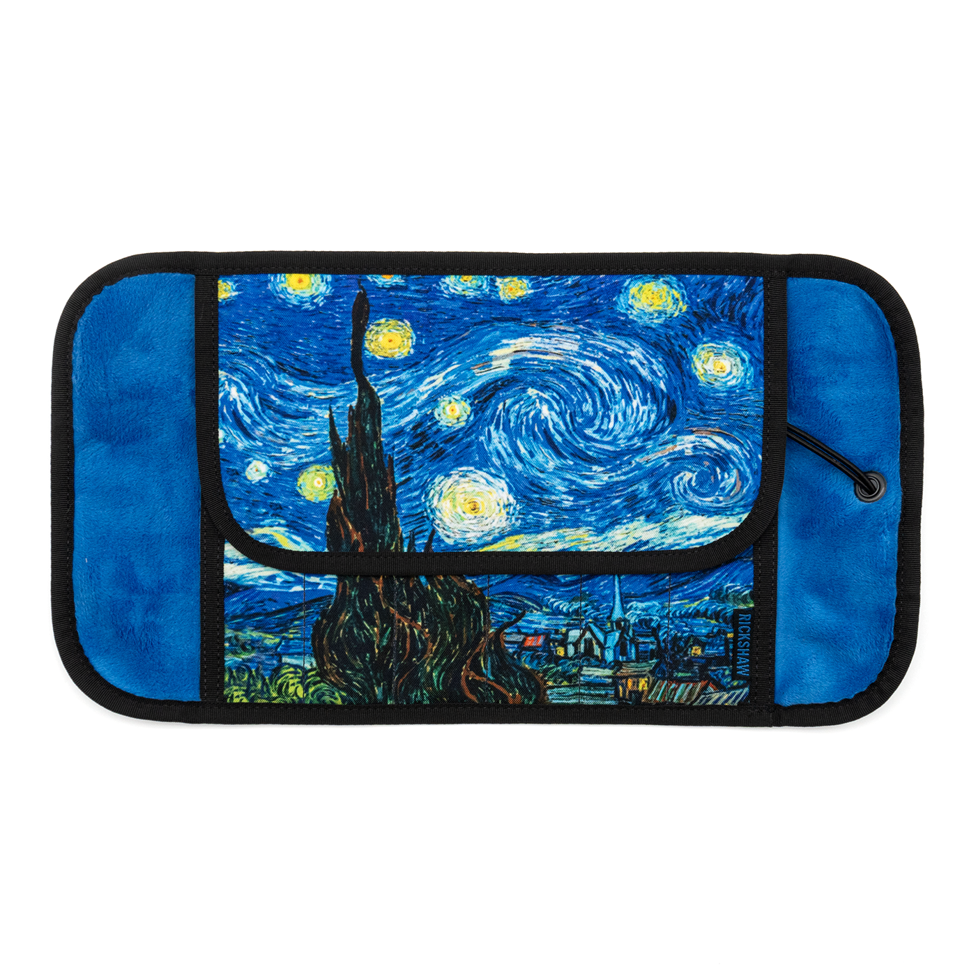 Rickshaw 6 Pen Roll With Flaps - Van Gogh Starry Night