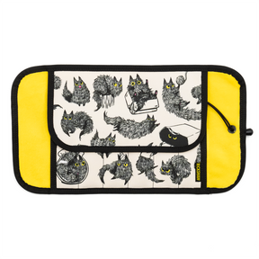 Rickshaw 6 Pen Roll With Flaps - Yuki Cat