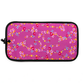 Rickshaw 6 Pen Roll With Flaps - Petals and Pastels