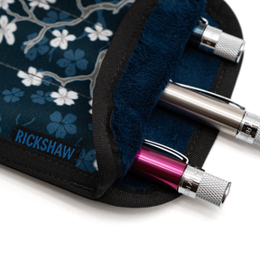 Rickshaw 3 Pen Coozy Case - Sakura Blossoms