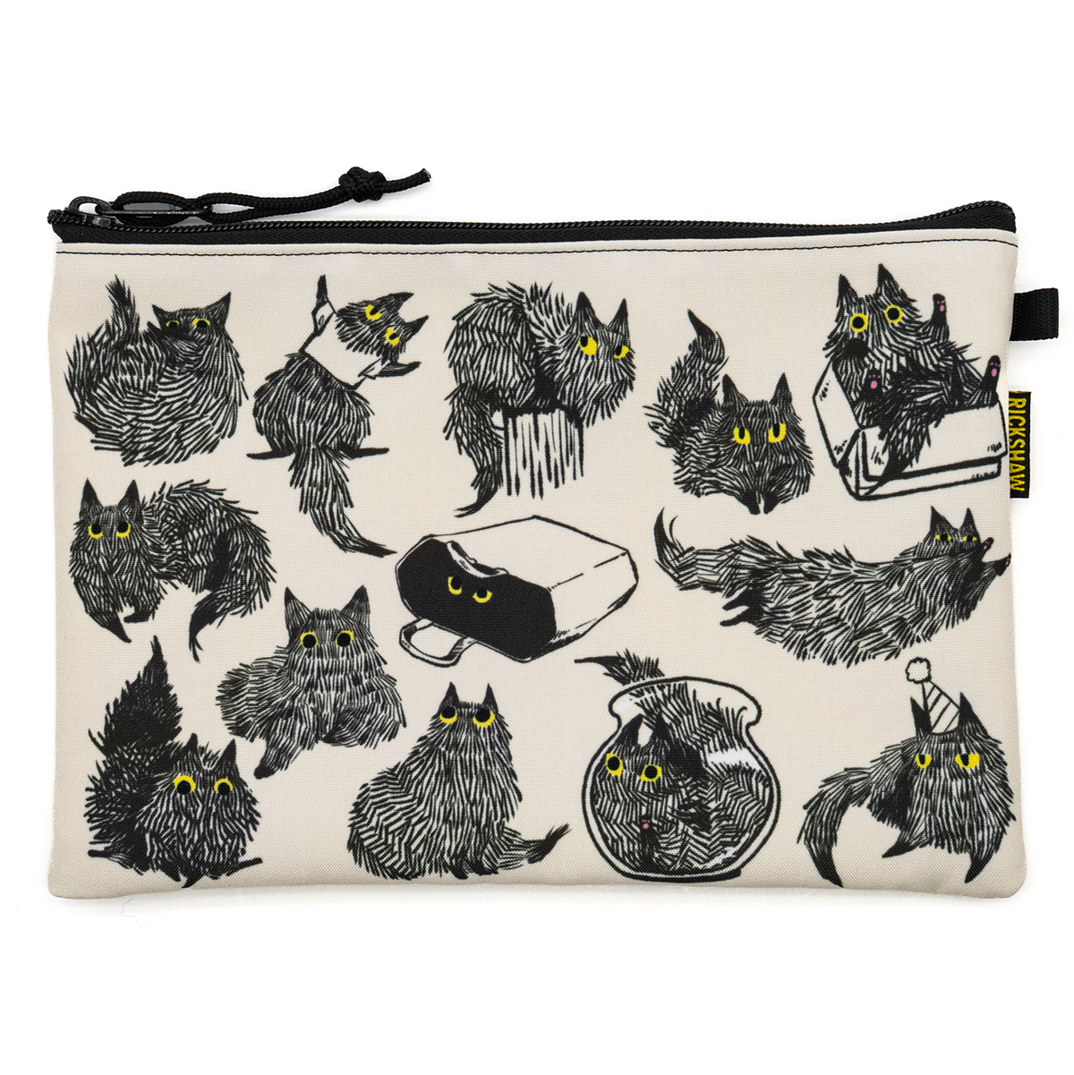 Rickshaw Large Utility Case A5 - Yuki Cat