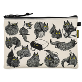 Rickshaw Large Utility Case A5 - Yuki Cat