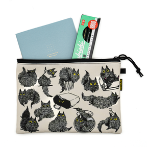 Rickshaw Large Utility Case A5 - Yuki Cat