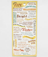 Mind Wave Stickers - Multi Type - Yellow