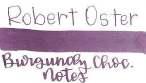 Robert Oster - Burgundy Chocolate Notes