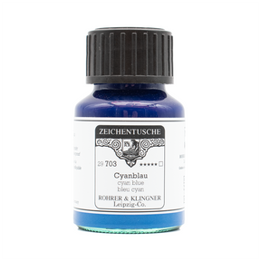 Rohrer & Klingner 29 Range Calligraphy Ink NOT FOR FOUNTAIN PENS - 50ml Bottle