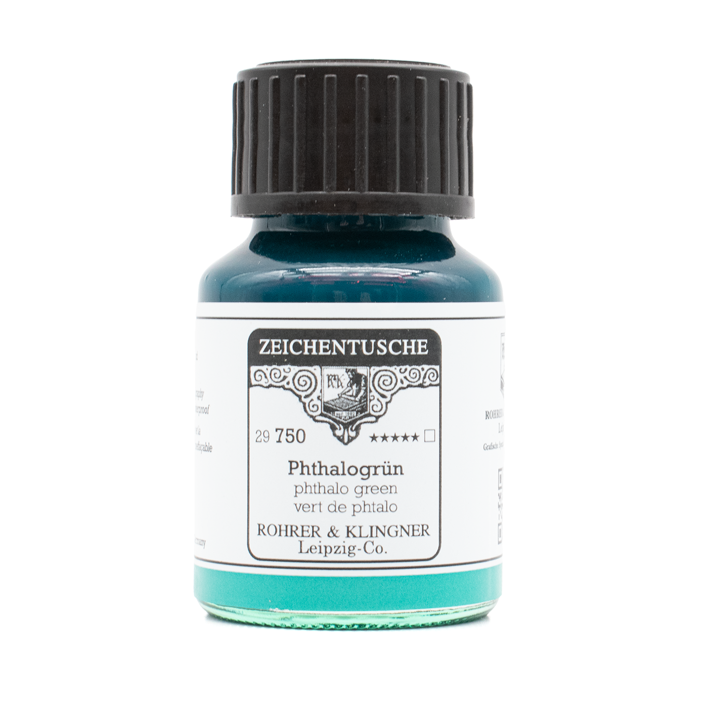 Rohrer & Klingner 29 Range Calligraphy Ink NOT FOR FOUNTAIN PENS - 50ml Bottle