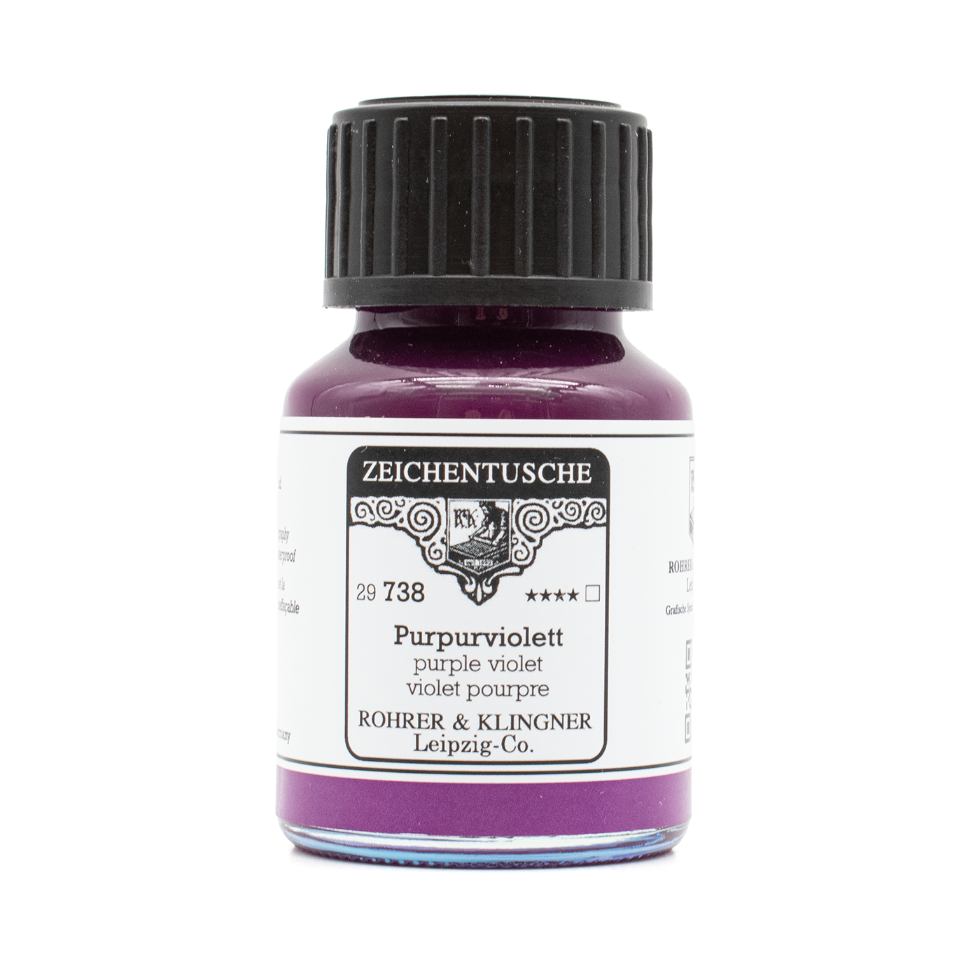 Rohrer & Klingner 29 Range Calligraphy Ink NOT FOR FOUNTAIN PENS - 50ml Bottle