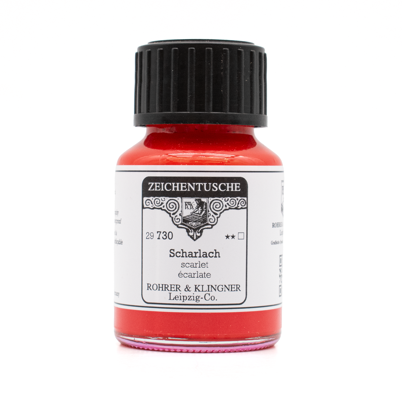 Rohrer & Klingner 29 Range Calligraphy Ink NOT FOR FOUNTAIN PENS - 50ml Bottle