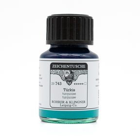 Rohrer & Klingner 29 Range Calligraphy Ink NOT FOR FOUNTAIN PENS - 50ml Bottle