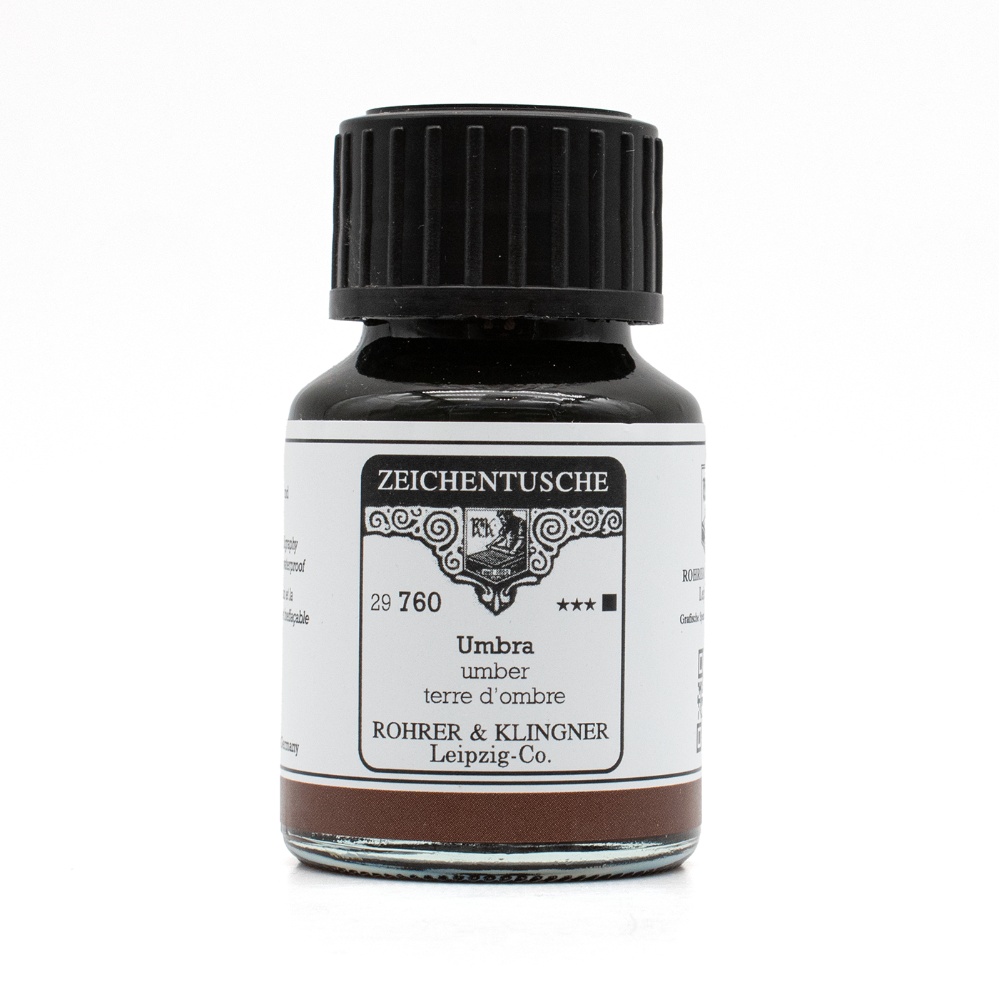 Rohrer & Klingner 29 Range Calligraphy Ink NOT FOR FOUNTAIN PENS - 50ml Bottle