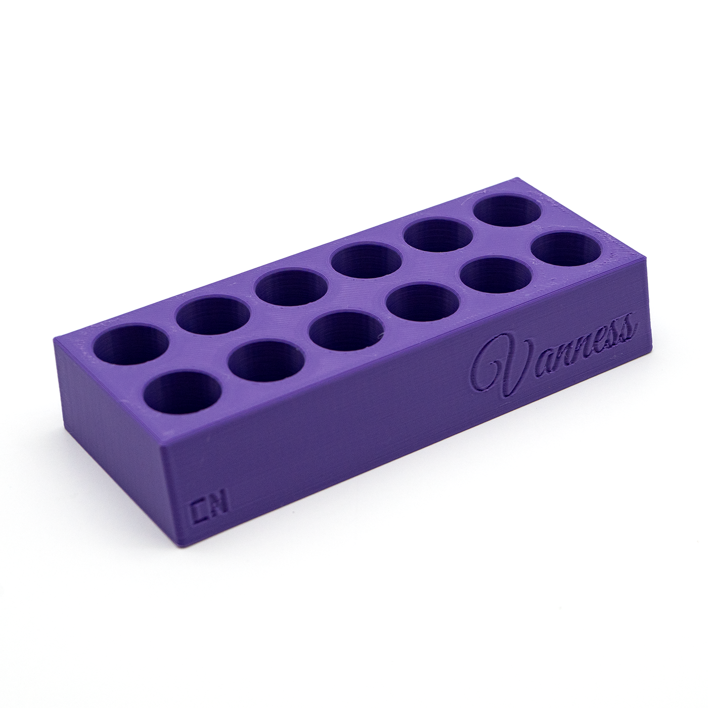 Vanness Ink Sample Storage  12 Vial Holder