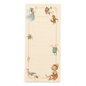 San Lorenzo To Do List Memo Pad - Pinocchio