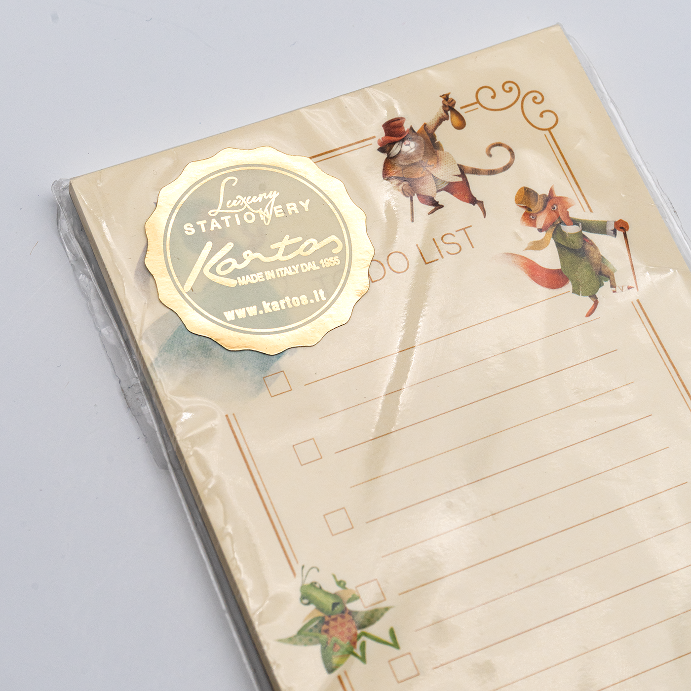 San Lorenzo To Do List Memo Pad - Pinocchio