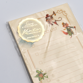 San Lorenzo To Do List Memo Pad - Pinocchio