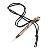 San Lorenzo-Murano Glass Pen Pendant Necklace with Cord