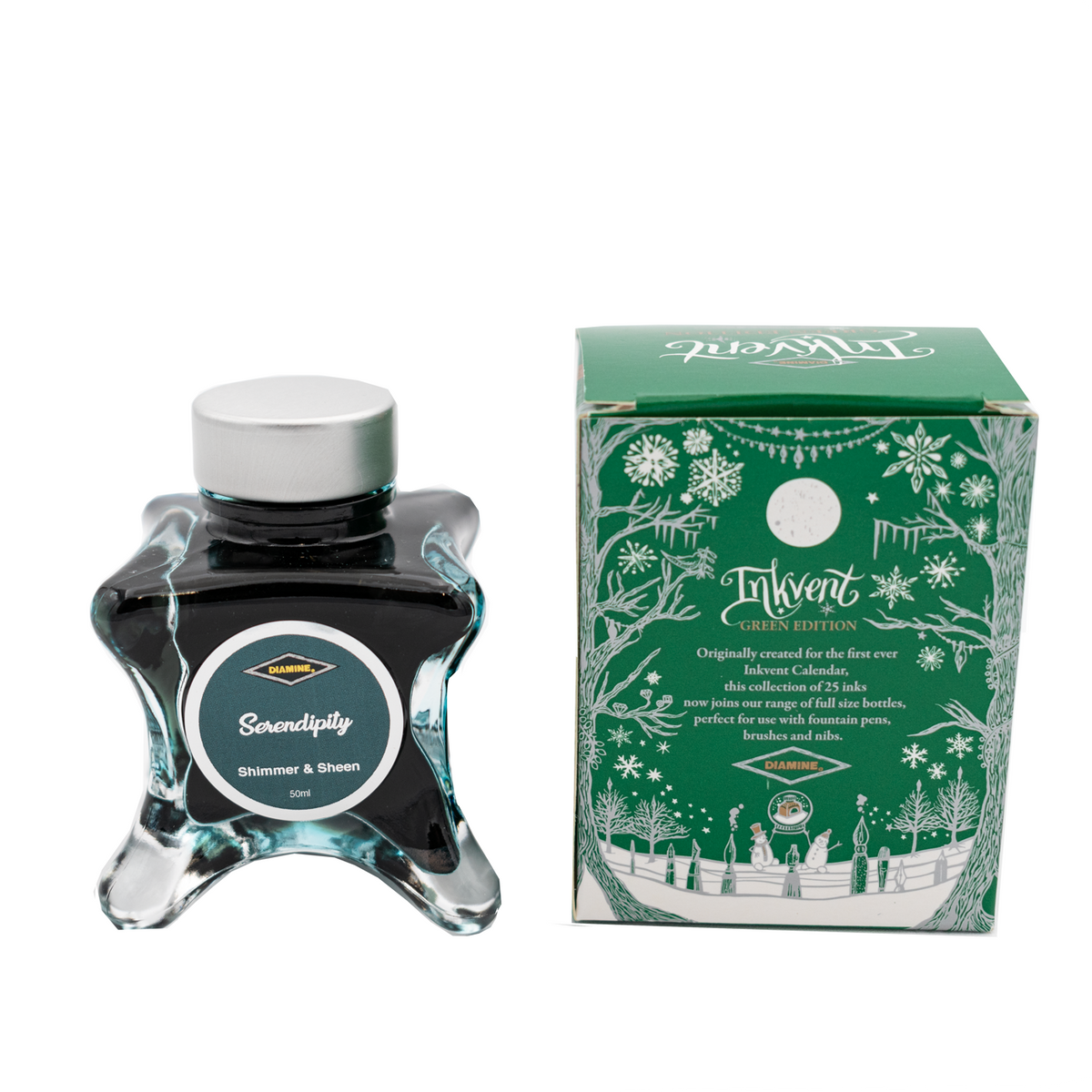 Diamine Green Edition - Serendipity Shimmer & Sheen