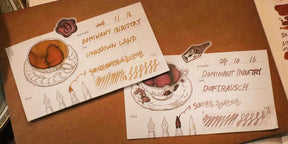 Dominant Industry - Takasago Paper Ink Swatch Cards - Tea Time