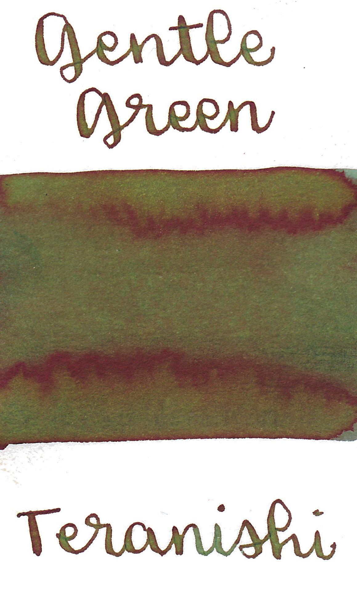 Teranishi Guitar Ink - Gentle Green